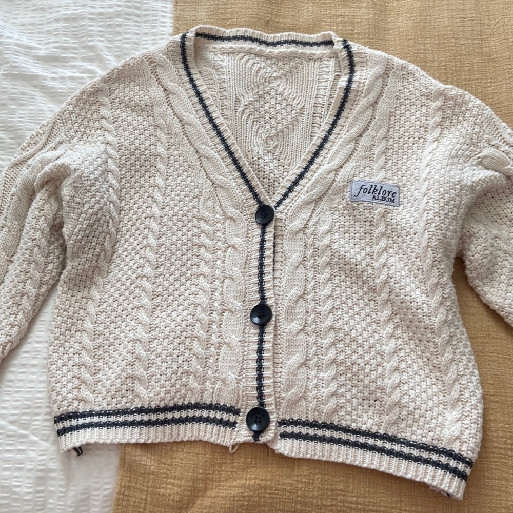 Taylor Swift Official Folklore Cardigan